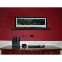 Eden Grove MDF Mounted Shelf, 24", Espresso (0191827)