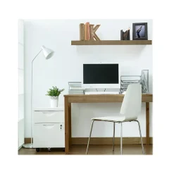 Eden Grove Mixed Materials Mounted Wall Shelf, 48