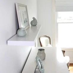 Eden Grove Single Wall Shelf, 24'', White ( 0191828)