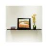 Eden Grove Slim MDF Mounted Shelf, 48", Black (9084674)
