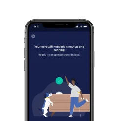 eero mesh wi-fi 6 AX500 Tri Band WiFi 6 Extenders, White (6004360)