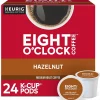 Eight O'Clock Hazelnut Coffee Keurig® K-Cup® Pods, Medium Roast, 24/Box (6406)