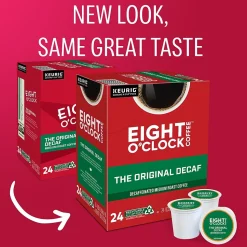 Eight O'Clock Original Blend Decaf Coffee, Medium Roast, Keurig® K-Cup® Pods, 24/Box (06425)