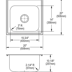 Elkay Dayton Stainless Steel 20