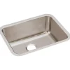 Elkay Lustertone Classic Single-Bowl Undermount Sink, 18.25" x 23.5" x 12", Stainless Steel, Lustrous Satin (ELUH211512)