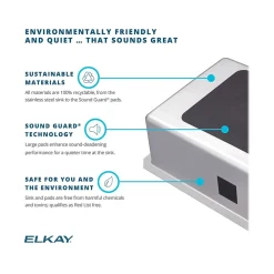 Elkay Lustertone Classic Single-Bowl Undermount Sink, 10