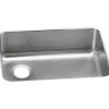 Elkay Lustertone Stainless Steel 25-1/2" x 19-1/4" x 8", Single Bowl Undermount Sink (ELUH2317L)