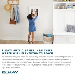 Elkay WaterSentry Plus Replacement Filter Cartridge for Elkay Water Dispenser Systems (ERF750)