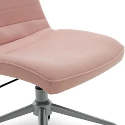 ELLE Decor Adelaide Fabric Task Chair, Pink (48214A)