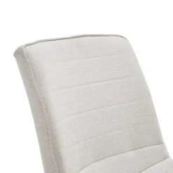 ELLE Decor Adelaide Fabric Task Chair, Ivory (48214B)