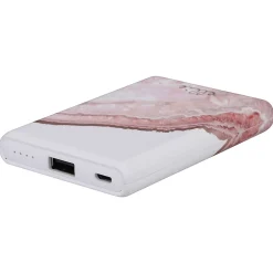 ELLIE ROSE 5,000 mAh Power Bank, Rose Gold Agate (PB-0034)