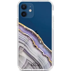 ELLIE ROSE Phone Case for iPhone 12 Mini, Lavender Agate (12M-0004)