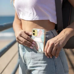 ELLIE ROSE Phone Case for iPhone 12/12 Pro, Peachy Green (12PROU-0055)