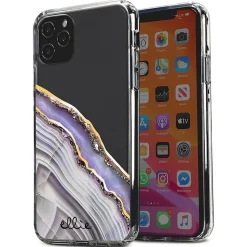 ELLIE ROSE Phone Case for iPhone 11 Pro Max/Xs Max, Lavender Agate (11PROMAX-0004)