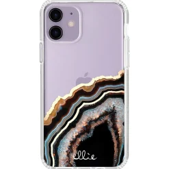 ELLIE ROSE Phone Case for iPhone 11/XR, Onyx Obsession (11XR-0001)