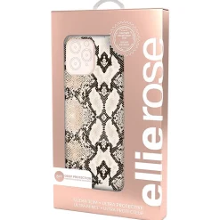 ELLIE ROSE Phone Case for iPhone 12 Mini, Snakeskin (12M-0005)