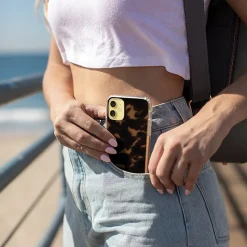 ELLIE ROSE Phone Case for iPhone 12 Mini, Tortoiseshell (12M-0038)