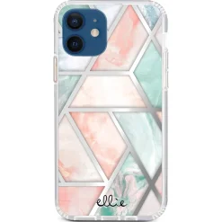 ELLIE ROSE Phone Case for iPhone 12 Mini, Peachy Green (12M-0055)