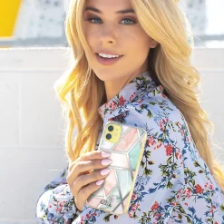 ELLIE ROSE Phone Case for iPhone 12 Mini, Peachy Green (12M-0055)