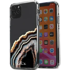 ELLIE ROSE Phone Case for iPhone 12 Pro Max, Onyx Obsession (12PROMAX-0001)