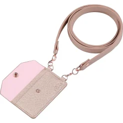 ELLIE ROSE Smartphone Pocket Attachment with Strap, Rose Gold (CB-0002)