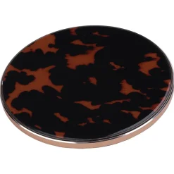 ELLIE ROSE Wireless Charging Pad, Tortoiseshell (WC-0038)