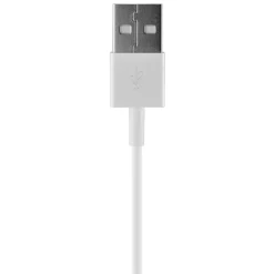Ematic Charge and Sync Lightning to USB-A Cable 10 ft., White, (ELC510)