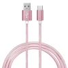 Ematic Charge and Sync USB-A to USB-C Cable, 3 ft., Pink, (EUSBCPN)