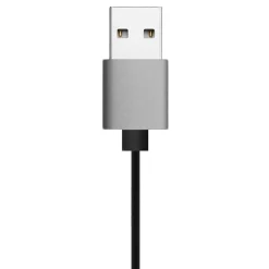 Ematic Magnetic Micro USB to USB-A Cable for Android Devices, 3 ft., Black (EUTCMG401)