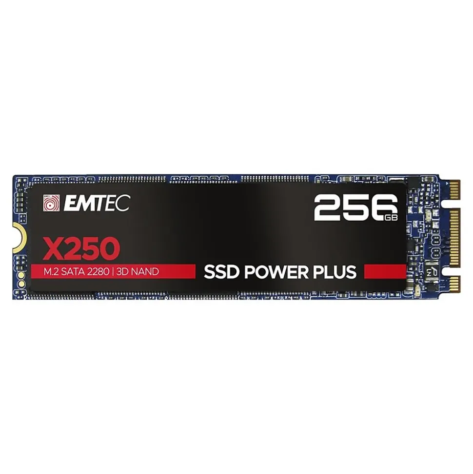 Emtec X250 Power Plus ECSSD256GX250 256GB M.2 SATA Internal Solid State Drive
