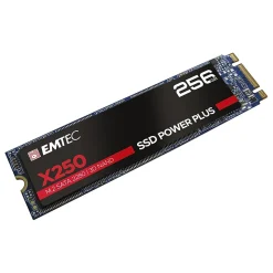 Emtec X250 Power Plus ECSSD256GX250 256GB M.2 SATA Internal Solid State Drive