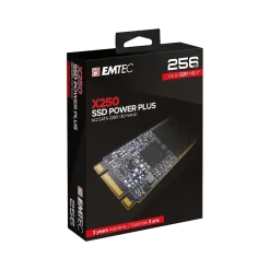 Emtec X250 Power Plus ECSSD256GX250 256GB M.2 SATA Internal Solid State Drive