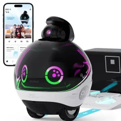 Enabot EBO X Home Robot, Black (EBO X)