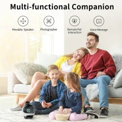 Enabot EBO X Home Robot, Black (EBO X)