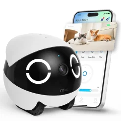 Enabot ROLA Mini Companion Robot, Black (ROLA Mini)