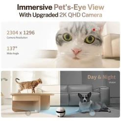 Enabot ROLA Mini Companion Robot, Black (ROLA Mini)