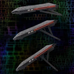 ENHANCE Cryogen ENGXC20100RDWS Laptop Cooling Stand, USB Connectivity, Red