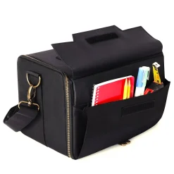 ENHANCE Miniature Figure Crossbody Satchel, Black (7527079)