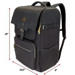 ENHANCE Tabletop Roleplaying Game Backpack, Large, Black (7527074)