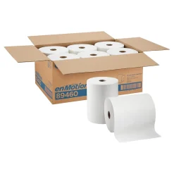 enmotion Hardwound Paper Towels, 1-ply, 800 ft./Roll, 6 Rolls/Carton (89460)