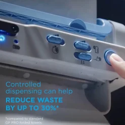 enmotion Premium Recycled Hardwound Paper Towels, 1-ply, 425 ft./Roll, 6 Rolls/Carton (89410)