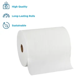 enmotion Recycled Hardwound Paper Towels, 1-ply, 800 ft./Roll, 6 Rolls/Carton (89490)