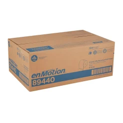 enmotion Recycled Hardwound Paper Towels, 1-ply, 700 ft./Roll, 6 Rolls/Carton (89440)