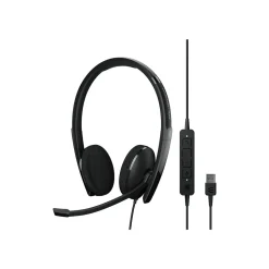 EPOS ADAPT 160 USB II Noise Canceling Stereo On Ear Mobile Headset, Black (1000915)