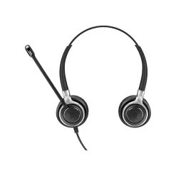 EPOS IMPACT SC 660 Stereo Headset, On Ear, Black with Silver (1000555)