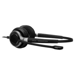 EPOS IMPACT SC 660 Stereo Headset, On Ear, Black with Silver (1000555)