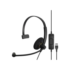 EPOS IMPACT SC 30 USB ML Mono Headset, On Ear, Black (1000550)