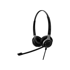 EPOS IMPACT SC 665 USB Stereo Computer Headset, On Ear, Black/Silver (1000645)