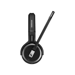EPOS IMPACT SDW 60 HS Wireless Active Noise Canceling Stereo On Ear Headset, Black (1000633)