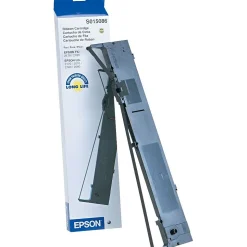 Epson Black Dot-Matrix Printer Ribbon (S015086)